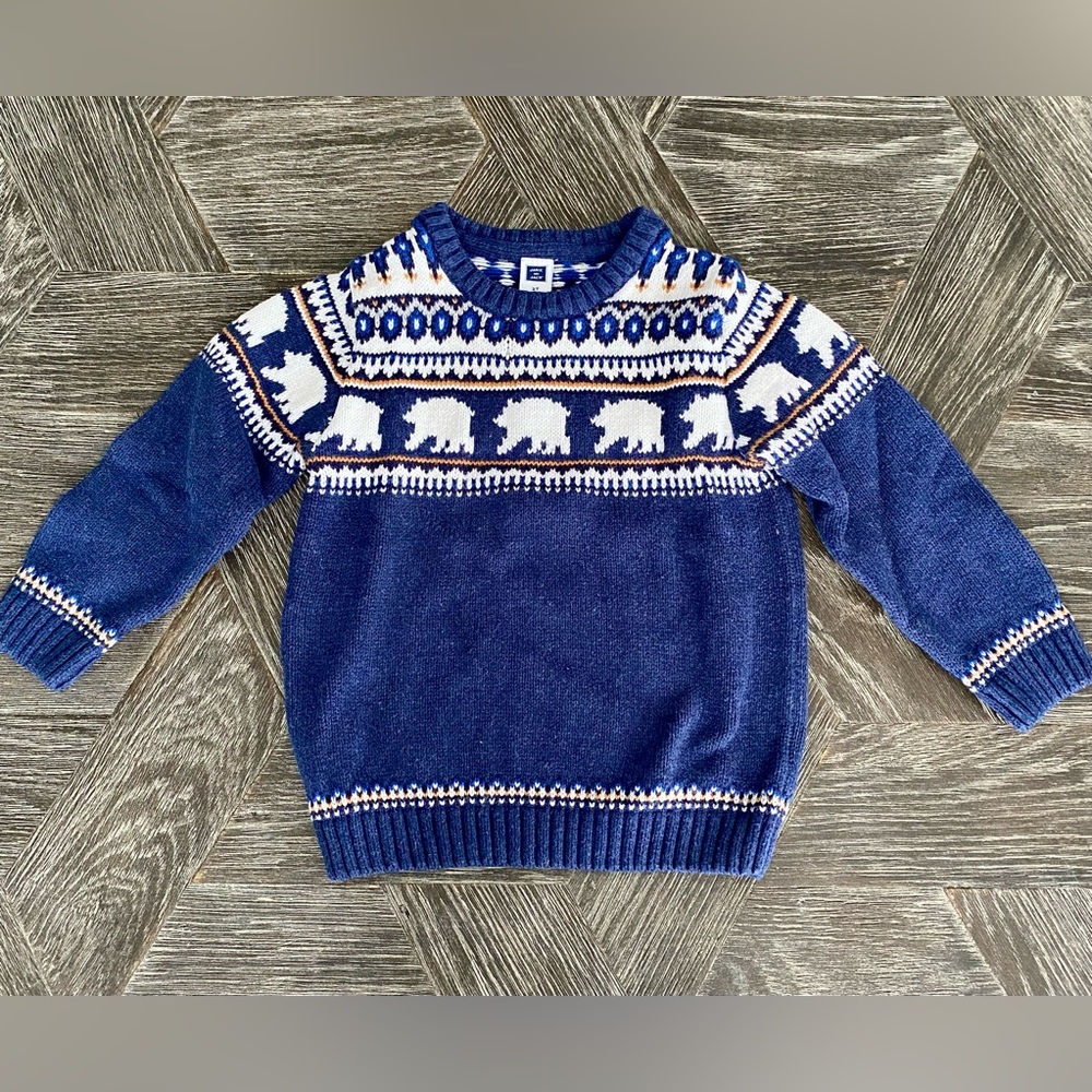 Janie and Jack winter sweater (2T)